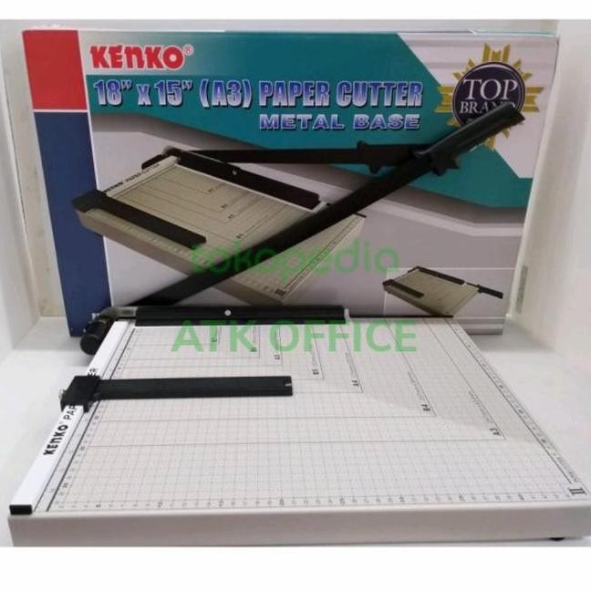 

Alat Pemotong Kertas A3 Kenko R Cutter Kenko A3