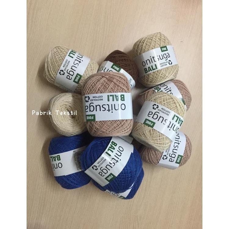(PART 2) BENANG RAJUT COTTON ONITSUGA BALI / KATUN BALI ONITSUGA