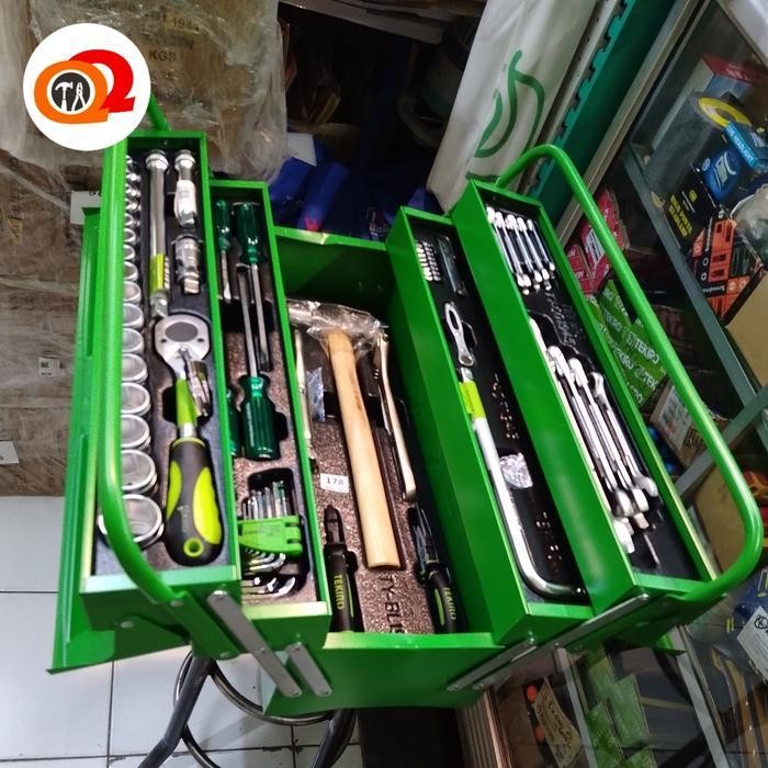 FMT TEKIRO TOOL BOX SET 72 PCS - Toolkit perkakas bengkel