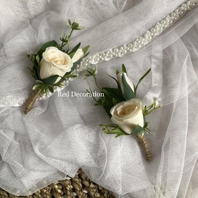 Korsase Jas Bunga | Corsage Wedding Murah| Corsage Bunga Jas Pengantin
