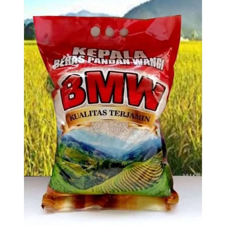 

Beras Kemasan Cap Bmw 5Kg Putih Bersih Mekar Puleun Best Seler