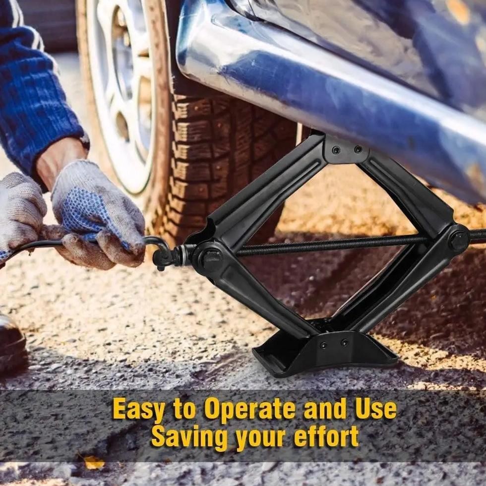[Kecil 1Ton Dongkrak Mobil /Dongkrak Gunting / Dongkrak Pengangkat Tipe Tangan / - Untuk Perbaikan B