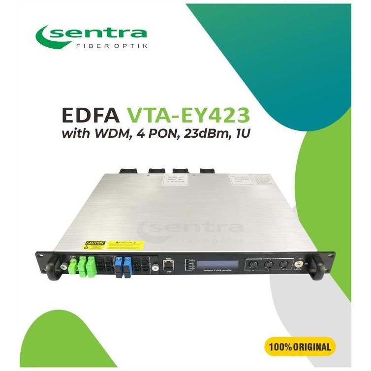 EDFA VTA-EY423 WITH WDM 4 PON 23 DBM ORIGINAL DAN TERPERCAYA