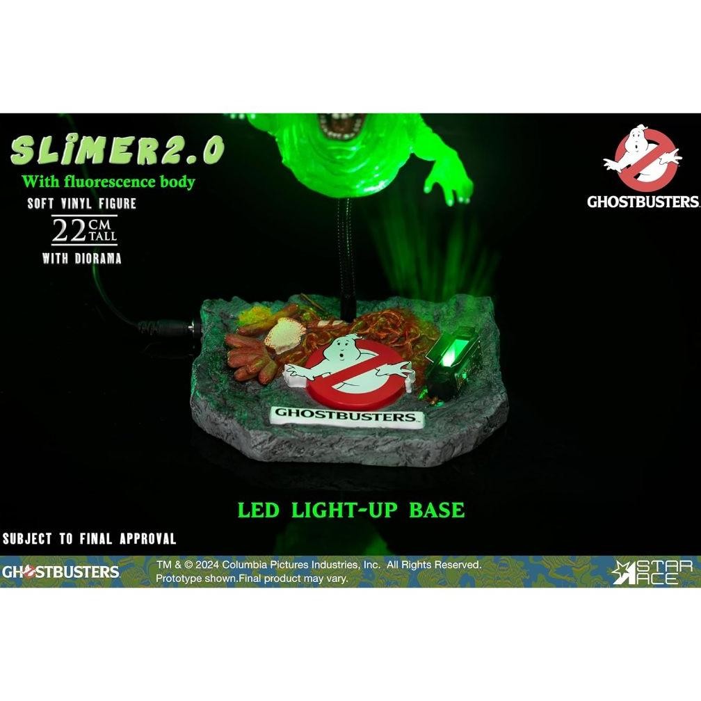 Toys Ghostbusters: Slimer 2.0 1:8 Scale Soft Vinyl Figure ORIGINAL PRODUK