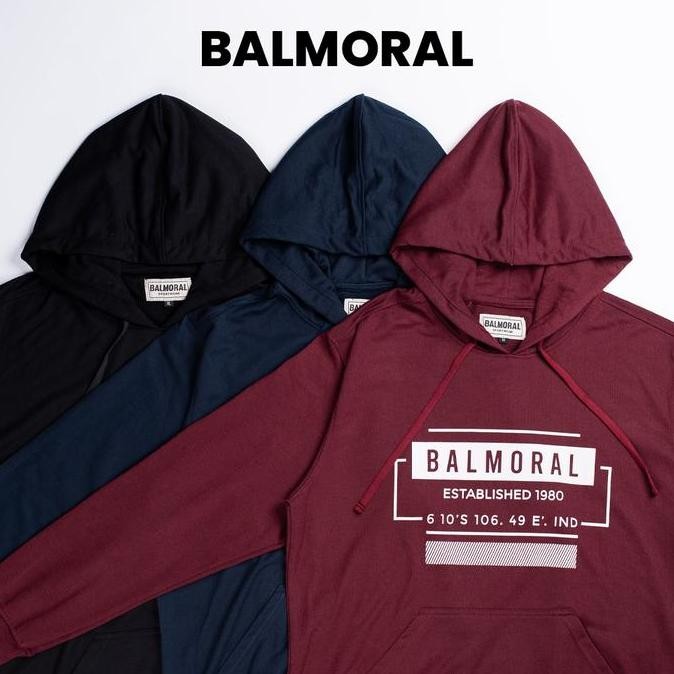 Balmoral Sweater Hoodie Unisex Premium Baby Terry AS