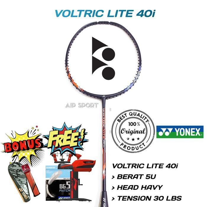 RPS YONEX Raket Badminton Bulutangkis Voltric Lite 35i 40i 47i Original