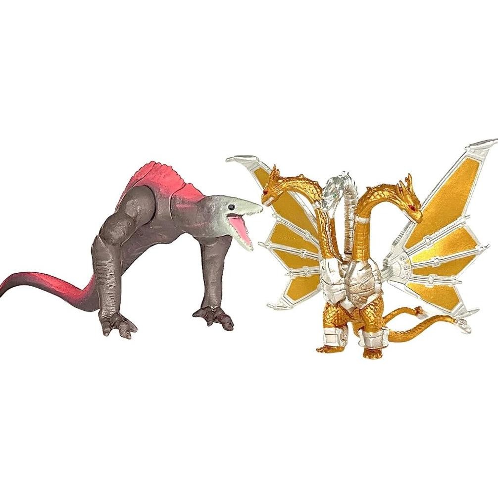 TwCare 10 Stck Godzilla vs Kong Dinosaurier Drachen Spielzeug bewegliche gemeinsame Actionfiguren Kn