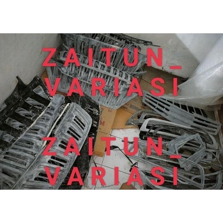 Bodykit body kit depan yaris 2012 2013 fiber (Sepasang Kanan Kiri) Zaitun Variasi