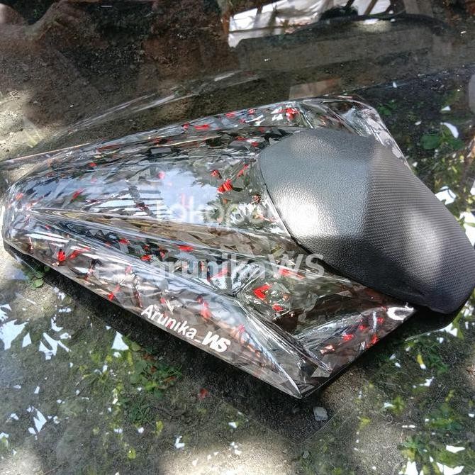 cover singleseat ninja 250fi carbon forged/kevlar /cover seat ninja fi New Carbon