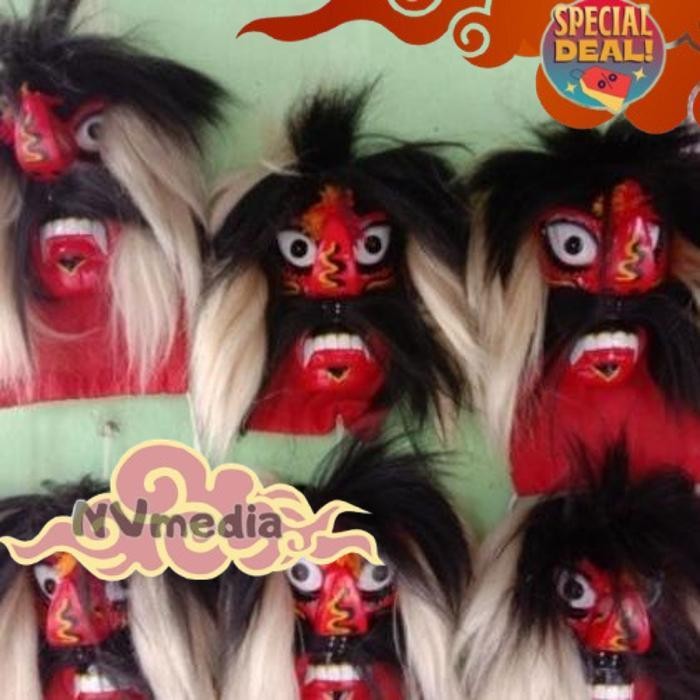 Smile Today Jual Cod BaruBujang Ganong/Ganongan /Bujang Ganong / Ganongan Murah Rambut Sintetis / Bu