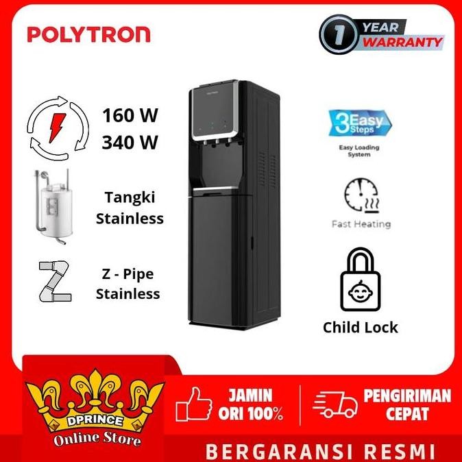 POLYTRON PWC615X DISPENSER GALON BAWAH PWC 615 KOMPRESOR PS-PWC615X