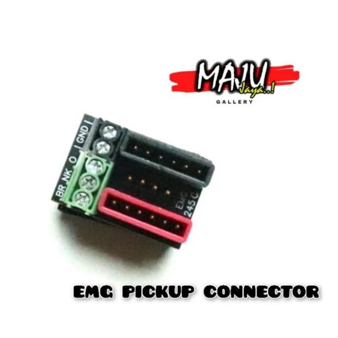 konektor sambungan wiring pickup gitar bass elektrik EMG