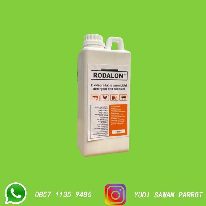 Rodalon Pembasi Hama Virus Bakteri Tetelo Unggas Mamalia Burung Ayam
