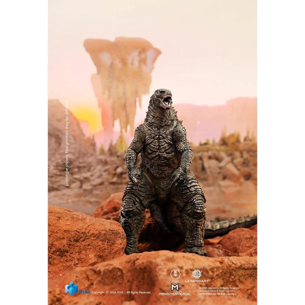 HIYA TOYS GODZILLA X KONG: THE NEW EMPIRE - GODZILLA RE-EVOLVED EXQUISITE SERIES PREVIEWS EXCLUSIVE