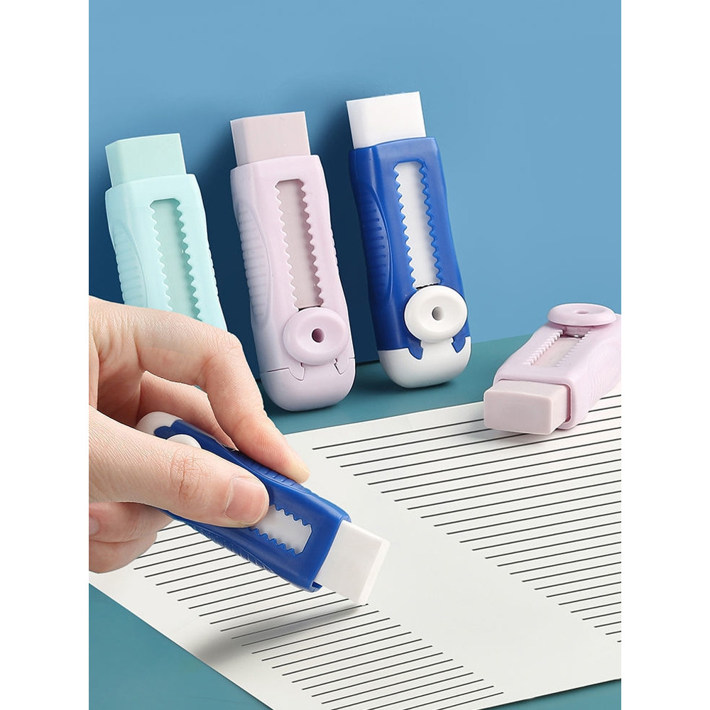 

Penghapus Mekanik Eraser/Push Eraser/Sliding Eraser Cute Treasure Penghapus yang Dapat Ditarik/Penghapus Dorong/Penghapus Mekanik Warna Lucu