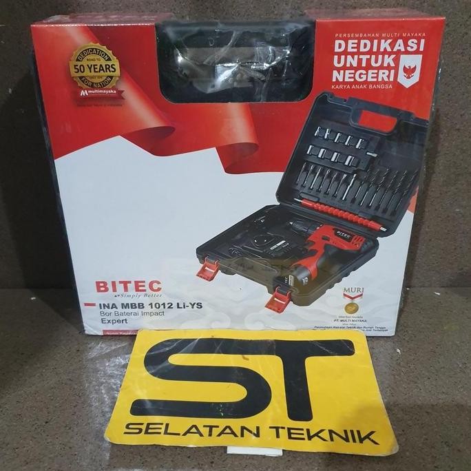 bitec ina mbb 1012 bor cordless impact drill bor 2 batery