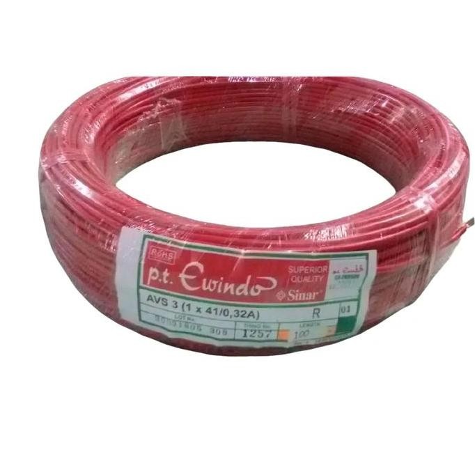 Kabel Sinar AV 3 / Kabel nyaf 3mm /Kabel nyaf Ewindo /Kabel Sinar