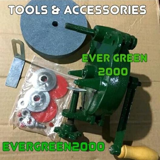 Gerinda Tangan Manual 6" in (150mm) gurinda putar (gerinda duduk/meja)