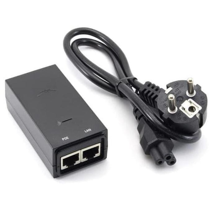 BEBAS ONGKIR - Ubiquiti POE-48-24W : PoE Adapter 48V 0.A 24W