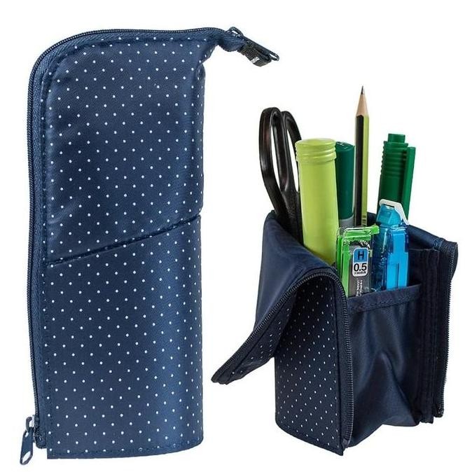 

TERMURAH - Kokuyo Standing Pencil Case NeoCritz F-VBF80 Dotted
