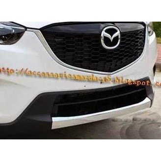 Front Bumper Protection Crome Mazda Cx5