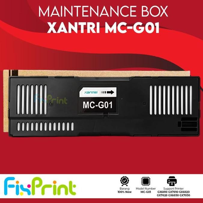 NEW - Maintenance Box Xantri MC-G0 Kotak Pemeliharaan Pembuangan Tinta MCG0 Compatible For Printer C