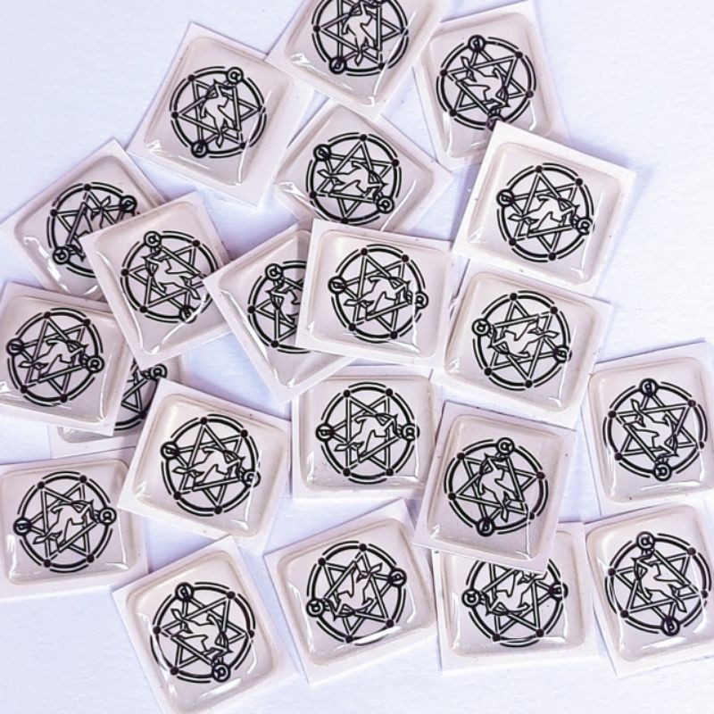 

*New Model* Stiker Vynil Lapis Resin Emblem Timbul B80 6 Garskin Stiker Custom Case Laminasi Tebal COD