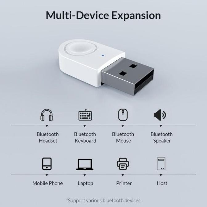 BEBAS ONGKIR - ORICO Bluetooth .0 Adapter - BTA-608