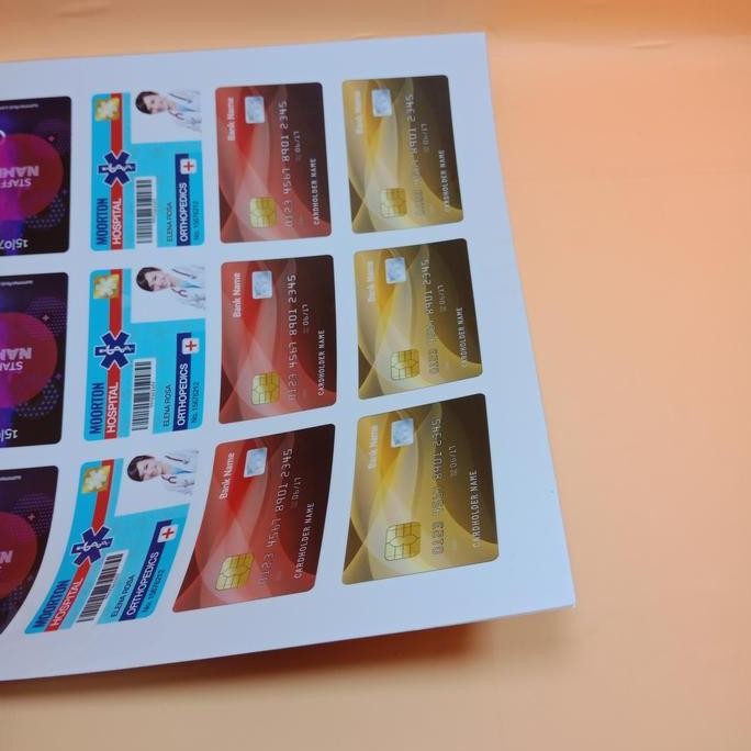 

Pvc Bahan Id Card Putih 50 Set (Untuk Laser Printer) Kualitas Terbaik Harga Termurah