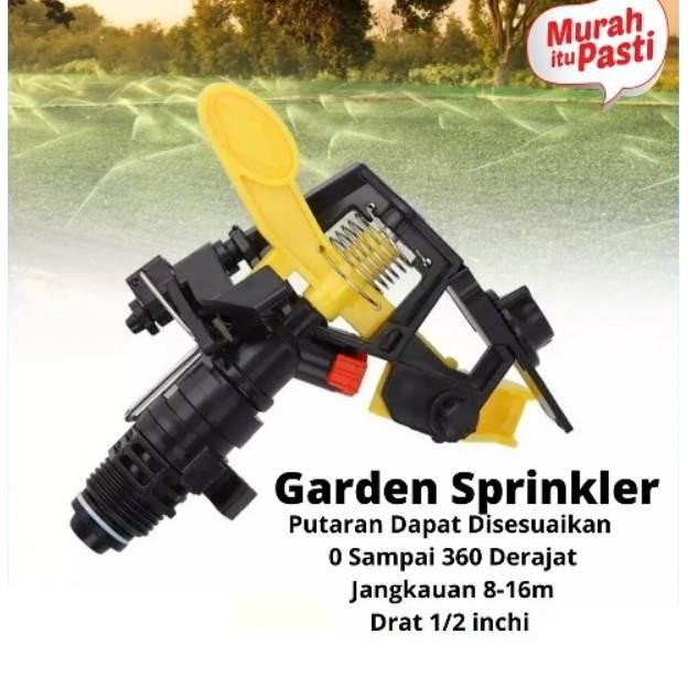 Sprinkler Taman / Penyemprot Tanaman Sprinkler Putar Impact sprinkler