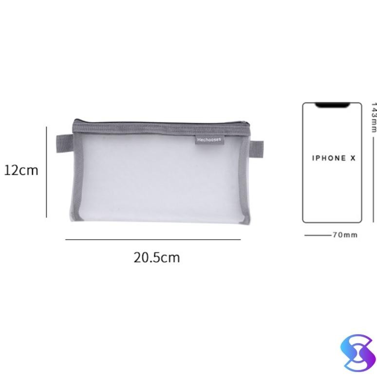 

Pjj-1621 Tas Pensil Bersih Transparan Sederhana Tas Penyimpanan Ujian Siswa Tas Pensil Portabel Khusus Tas Alat Tulis Berkapasitas Besar Tas Kosmetik Tas Sub Kemasan Perjalanan-Suning Mall