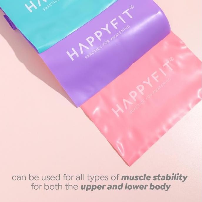 HAPPYFIT Resistance Flexi Band - Exercise Strap