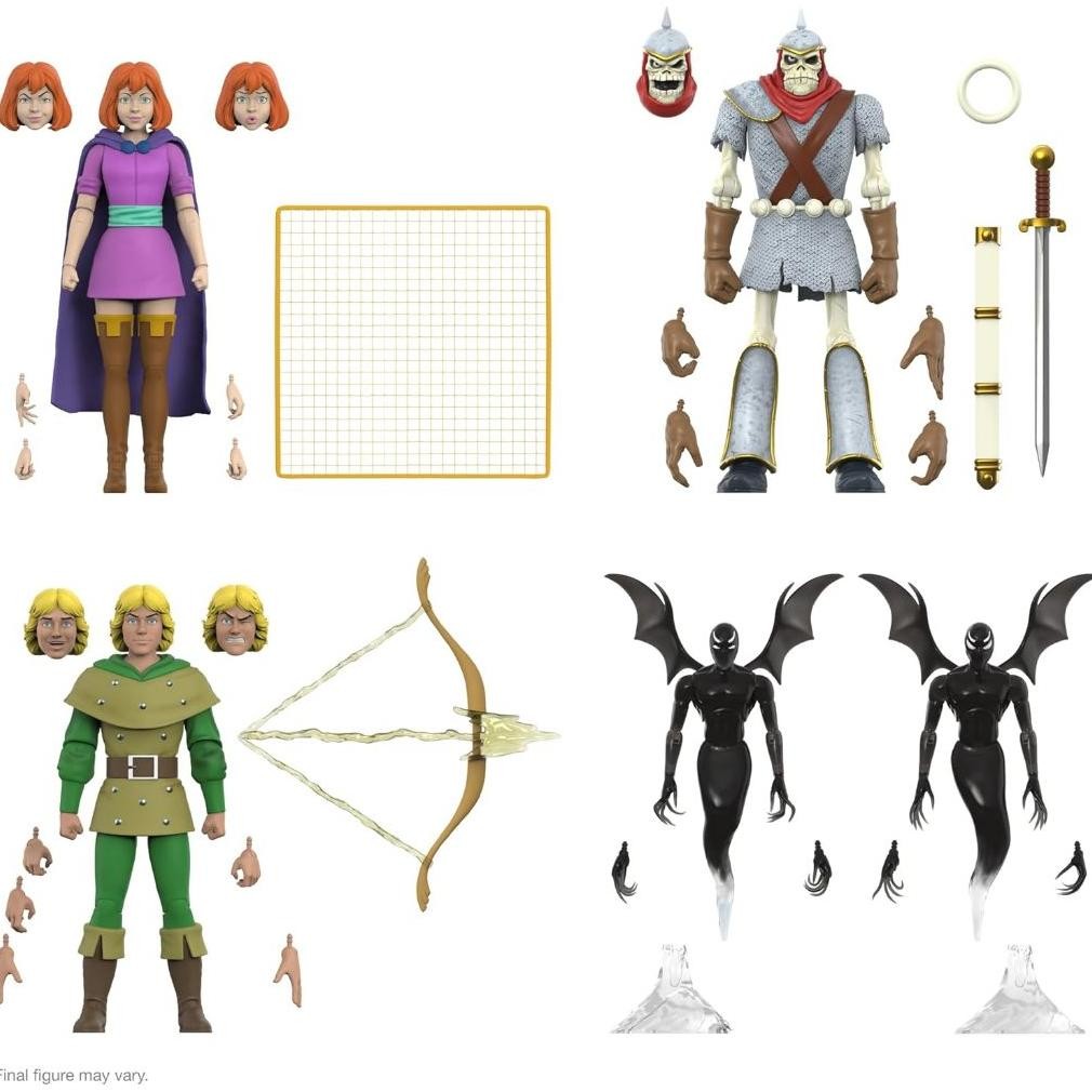 SUPER7 DUNGEONS & DRAGONS DEKKION (SKELETTKRIEGER) 17,8 CM GROSSE DUNGEONS AND DRAGONS ACTIONFIGUR