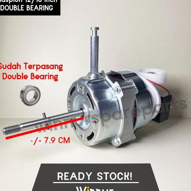 Dinamo Kipas Angin Maspion Double Bearing 12 16 Inch Standfan Wallfan Berdiri Tembok Motor Fan 18 Uf