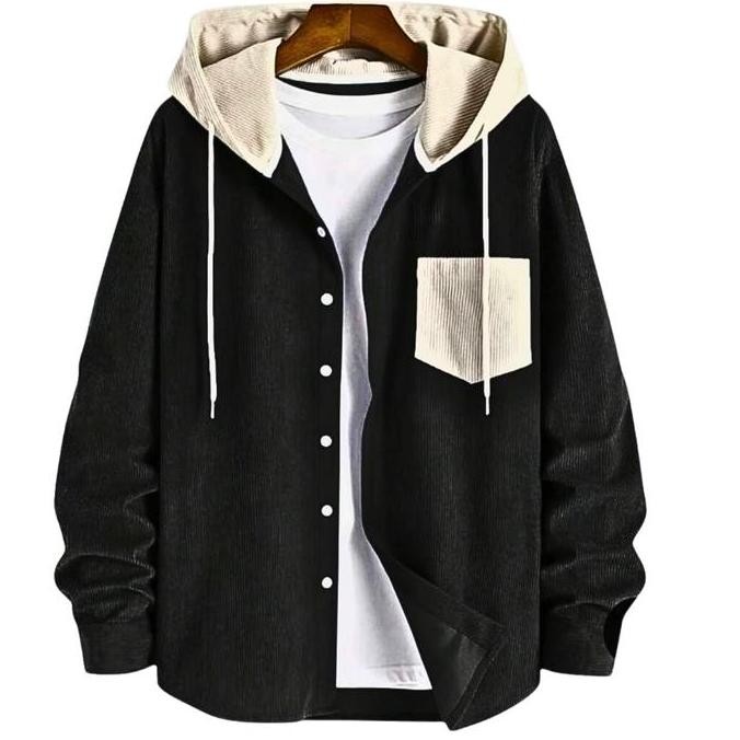 Hoodie bahan corduroy big size JS