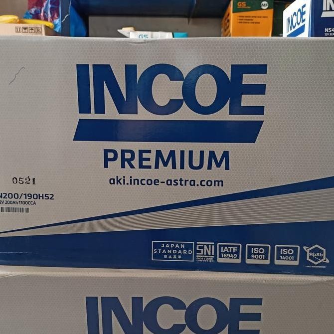 Aki Kapal/ Aki Genset/ Incoe Premium N200/ 12V200AH