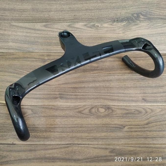 Promo RXL SL Carbon Dropbar Roadbike Handlebar Integrated Stem Black - 40 cm COD