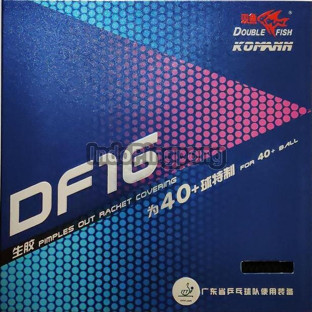 TERMURAH - Double Fish DF16 Komann - Short Pips Bintik Serang Pendek DF 16