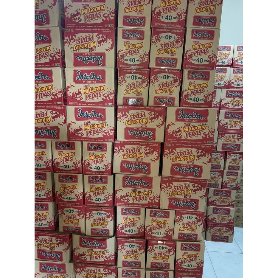 

ES INTERMIE PEDAS PAKET 1 DUS/40 PCS MIE INSTAN Noodles Food