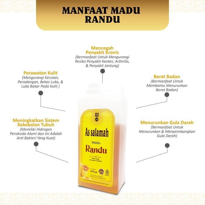 

SNS As Salamah - Madu Hutan Randu 1000 Gram Organik