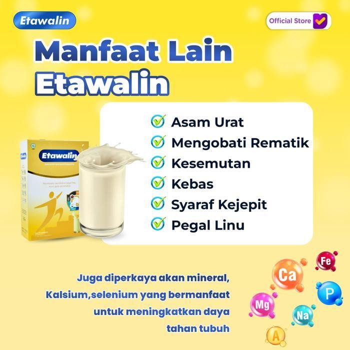 

SNS Paket 3 Box Etawalin - Susu Kambing Etawa Menjaga Kepadatan Tulang