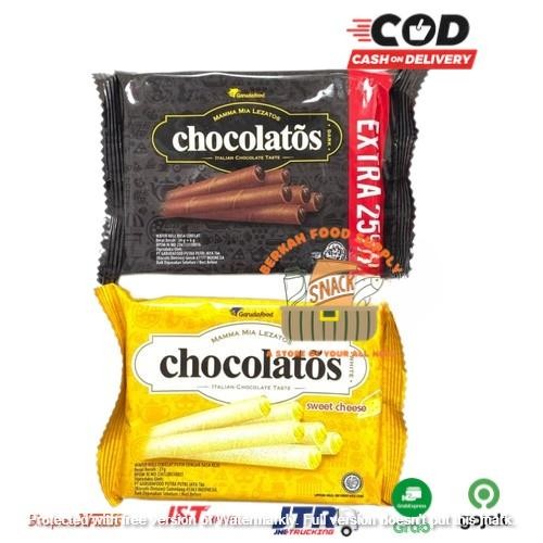

SNS ( BERKAH ) Gery Chocolatos Mini Rolls 27gr Mamamia Lezatoz Italian Chocolate Snack Cemilan Wafer Murah Enak