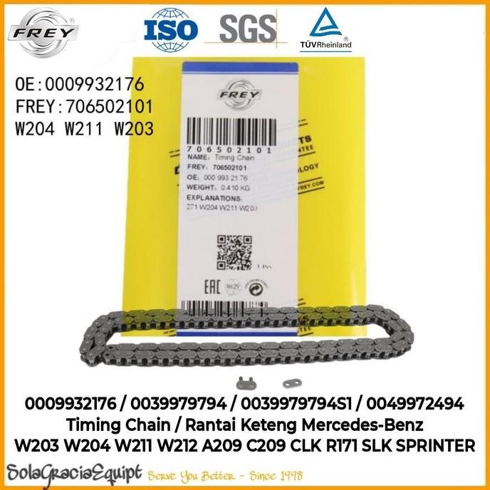 Timing Chain / Rantai Keteng Mercedes W20 W204 W2 SLK - 00099276
