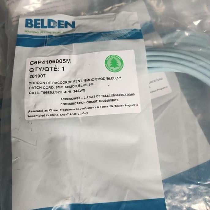 DY65 - Belden Patchcord CAT6 5Meter / kabel Lan belden cat6 5 meter / cat 6