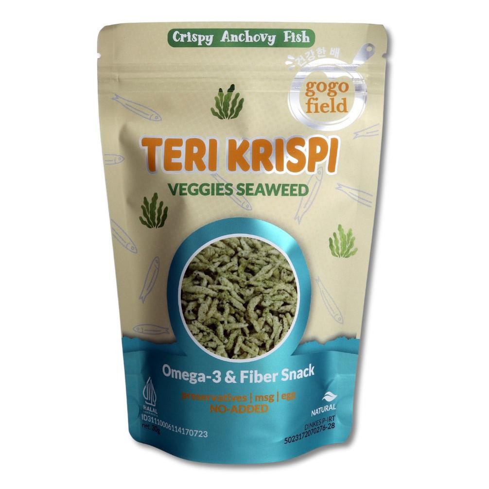 

Terbaru! Gogofield Teri Crispy NON MSG / MPASI BAYI / Teri Krispi 30GR !!
