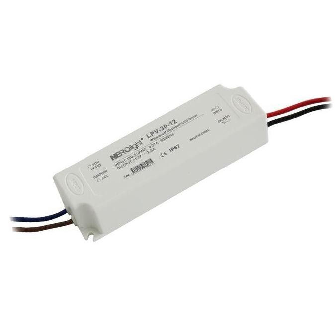'' Nerolight FLEXIBLE STRIP LED DRIVER -30 WATT ''
