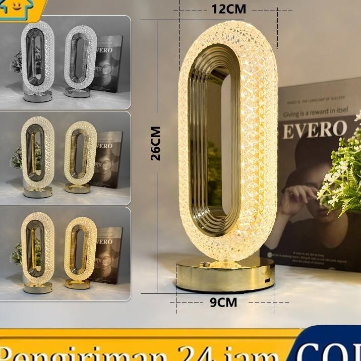 Lampu Meja Aesthetic 3 Warna Lampu Tidur Meja Lampu Malam Lampu Baca Lampu Meja Aesthetic Korea