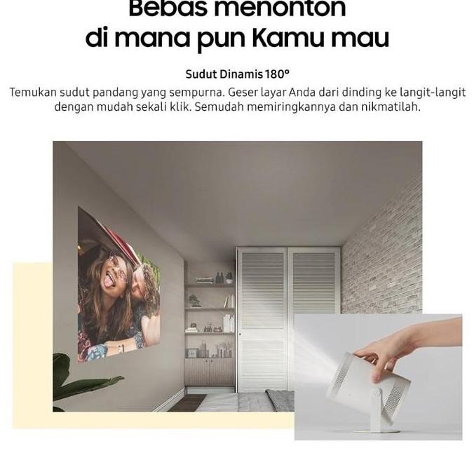 SAMSUNG SP-LSP3BLAXXD LSP3B THE FREESTYLE SAMSUNG SMART TV PROYEKTOR