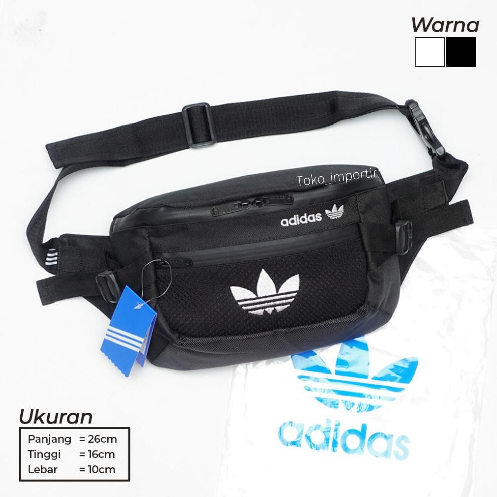 Waistbag Adidas Mirror Original Import Tas Pinggang Pria Tas Selempang Pria