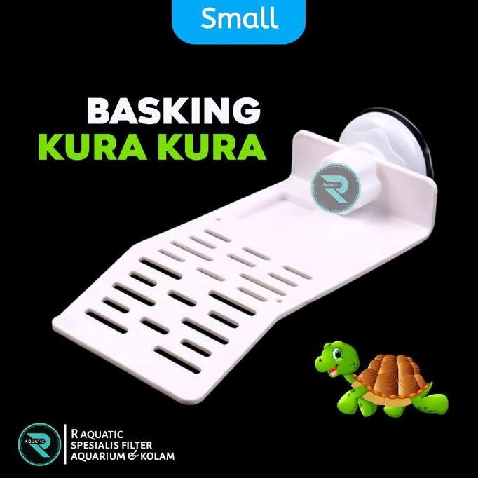 basking kura2 tempat berjemur kura kura brazil